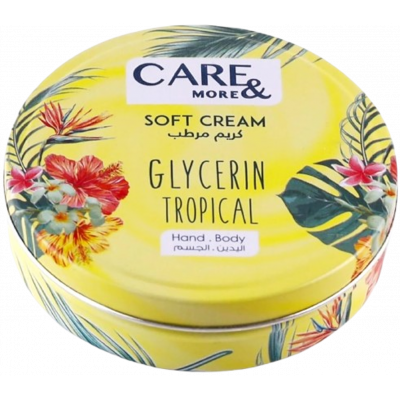 CARE & MORE GLYCERIN TROPICAL HAND BODY SOFT CREAM 125 ML